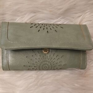 Elegant Sage Green Women's Clutch